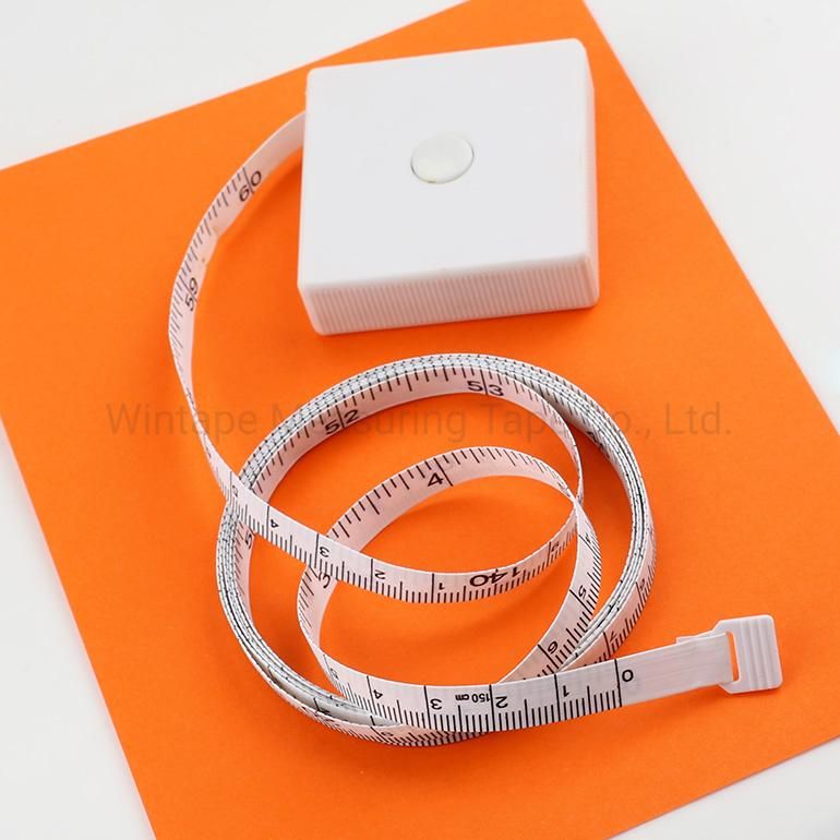 Special Square Plastic Retractable Measuring Tape as Promotional Gift