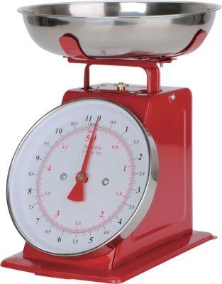 High Quality 5kg 10kg Mechanical Balance Kitchen Spring Scale with Tray