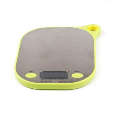 5kg/15kg Stainless Steel Waterproof Kitchen Scale