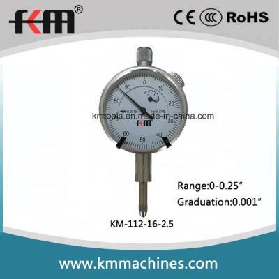 0-0.25&quot; High Precision Inch Dial Indicator with 0.001&prime;&prime; Graduation Measuring Tool