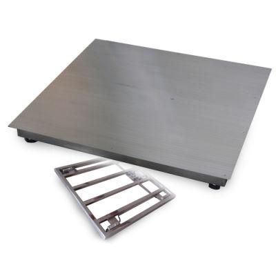 1500kg 3000kg 2 3 Ton OIML Approved Digital Stainless Steel Floor Scale