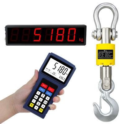 Electronic Hanging Scale Digital Crane Scale Wireless Weighing Hanging Scales with Handheld Controller