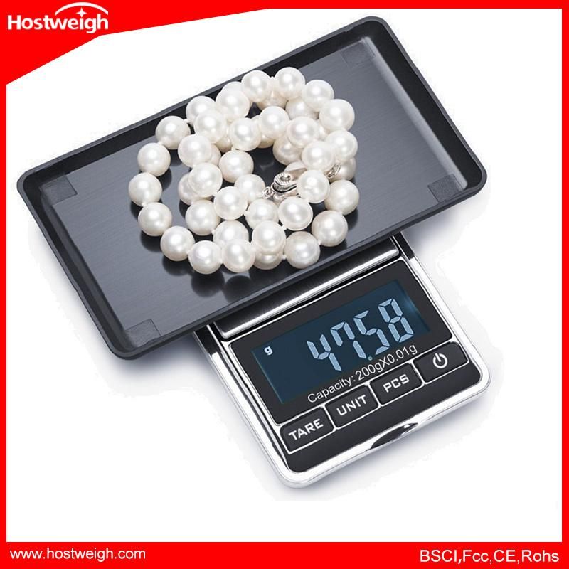 High Precision Electronic Digital Pocket Jewelry Electrical Weighing Scale