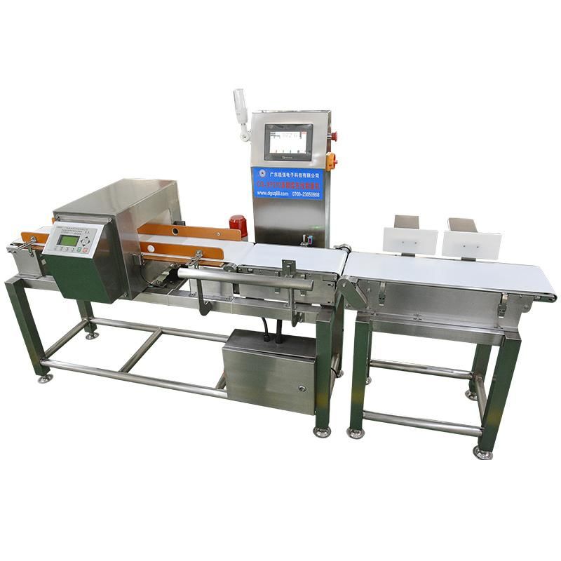 Dynamic Weighing Machine Conveyor Belt Metal Detector and Check Weigher Combo for Bakery