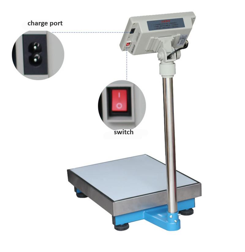 Electronic Counting Platform Scale Capacity 20 to 500kgs