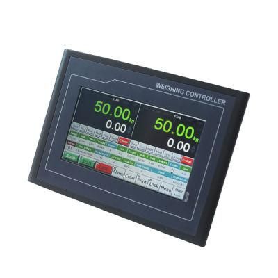 Supmeter Two Scale Touch Screen Bagging Controller DC24V Fall Value Auto Correction