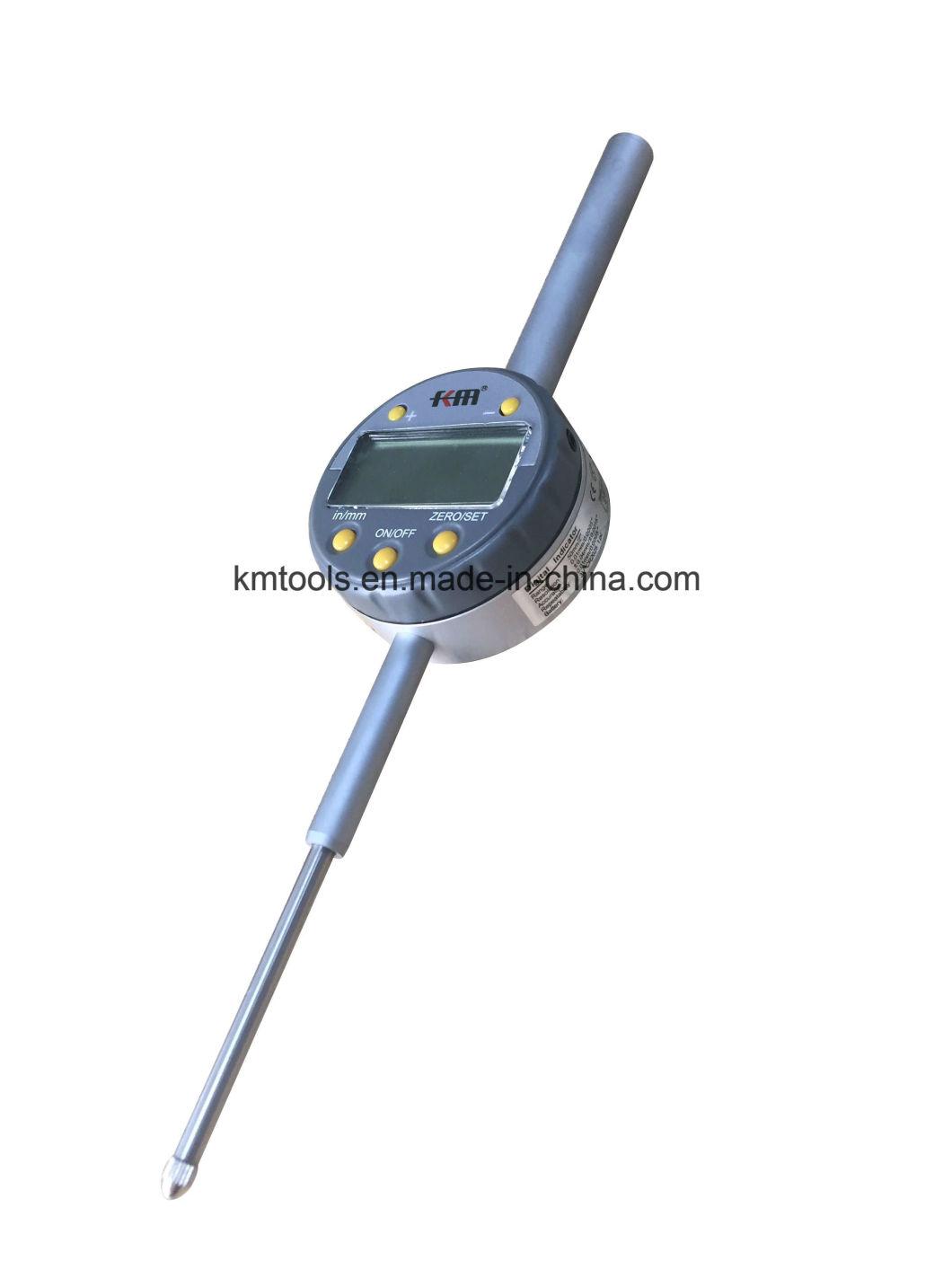 0-50mm/0-2′′ Digital Dial Indicator with 0.01mm/0.0005′′ Resolution