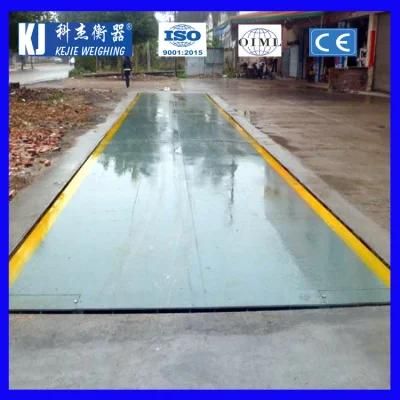 Kejie Brand Modular Scs-60t 18m Weighbridge with U-Beams Structure