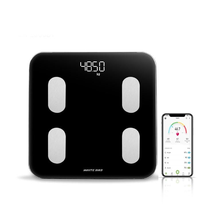 OEM Smart Body Fat Scale with Free APP Balance Weighing USB Bathroom Body Fat Scales