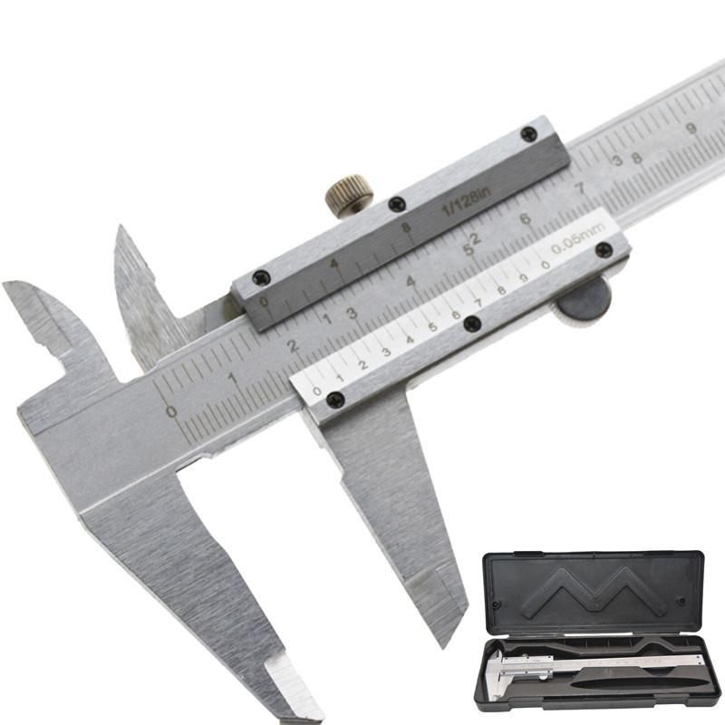 Carbon Stainless Steel Gauge Micrometer Measuring Tool Instruments Vernier Caliper