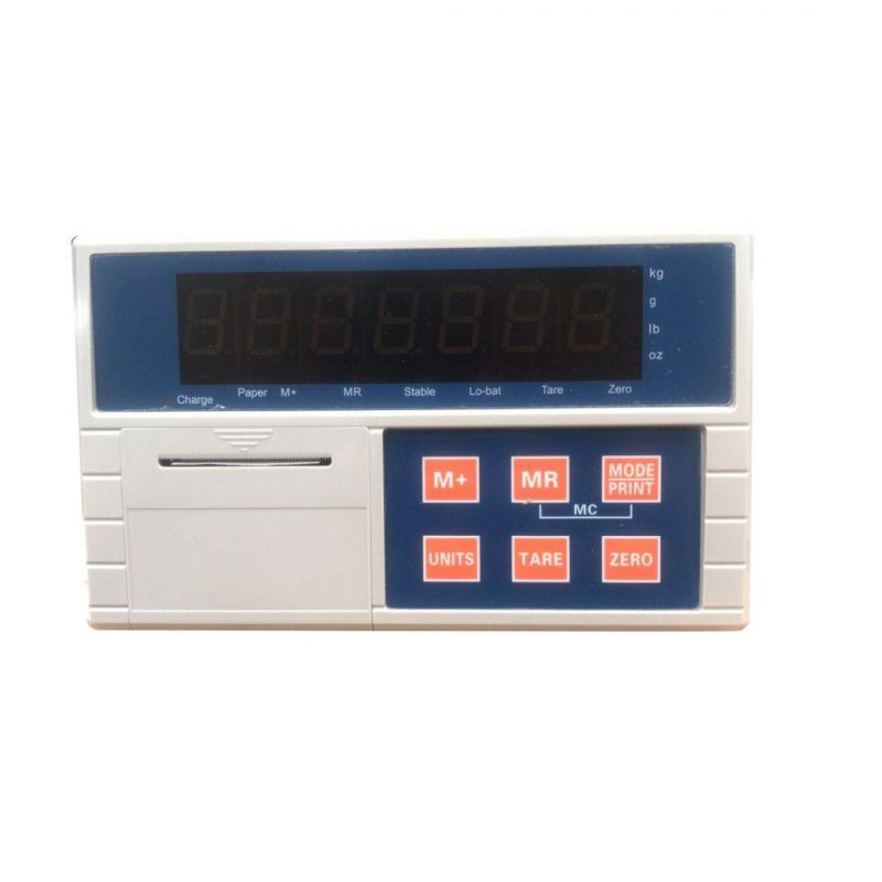Plastic Weighing Indicator Digital Weighing Scales RS232 Interface Animal Scale Indicator