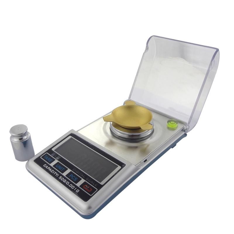 Hostweigh Hot Selling 50g/0.001g Digital Jewelry Carat Scale Digital Pocket High Precsion Electronic Scale