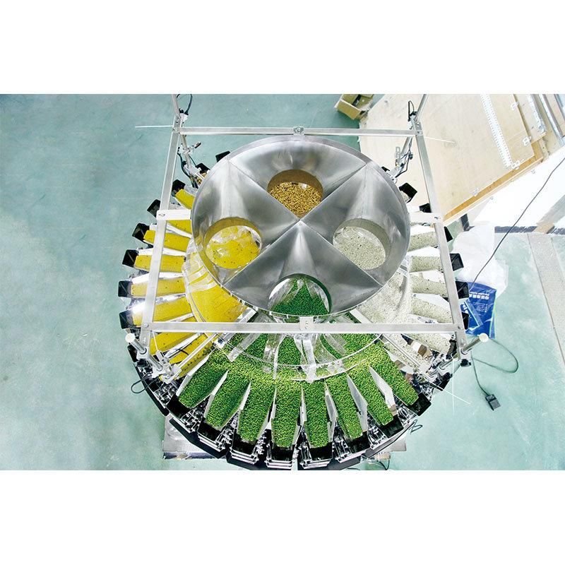 32 Heads Multihed Weigher for Mixing Four Product