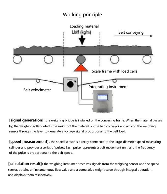 Double-Lever Type Electronic Belt for Conveyor Belt Weighing