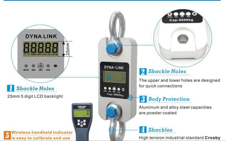 2t Digital Tensometer Dynamometer