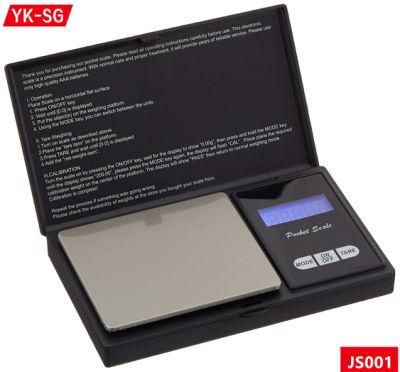 Ms-200 Color Mini 200g 0.01g Weighing Digital Pocket Scale