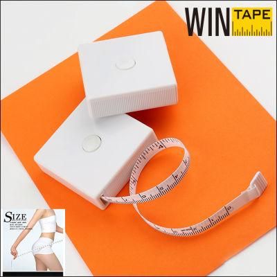 Special Square Plastic Retractable Measuring Tape as Promotional Gift