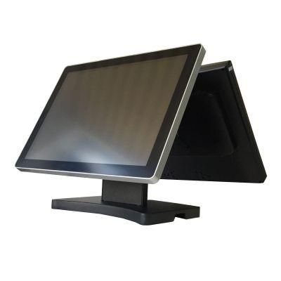 15&quot; Doual Screen All in One Touch Screen POS System/Cash Register/Epos
