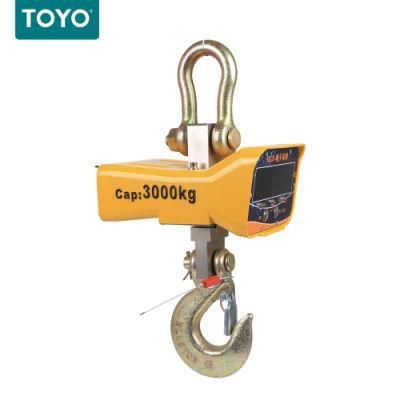 Electronic Industrial Hanging Scale 1 Ton Digital Crane Scale