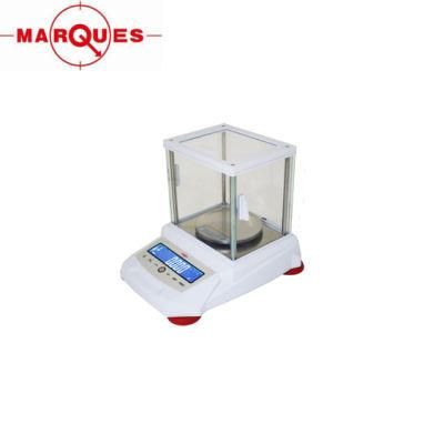 200~500g Laboratory Electronic Scales with Backlight LCD Display and Stainless Steel Weighing Plate