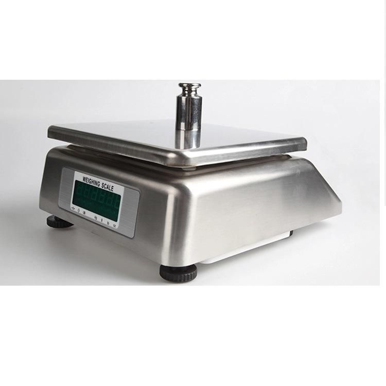 Electronic Digital SUS304 Stainless Steel High Precision Electronic Price Computing Scale Platform Scale Table Waterproof IP68 Balance