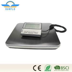 Made in China Large Square Stainless Steel Weighing Pan Postal Scale