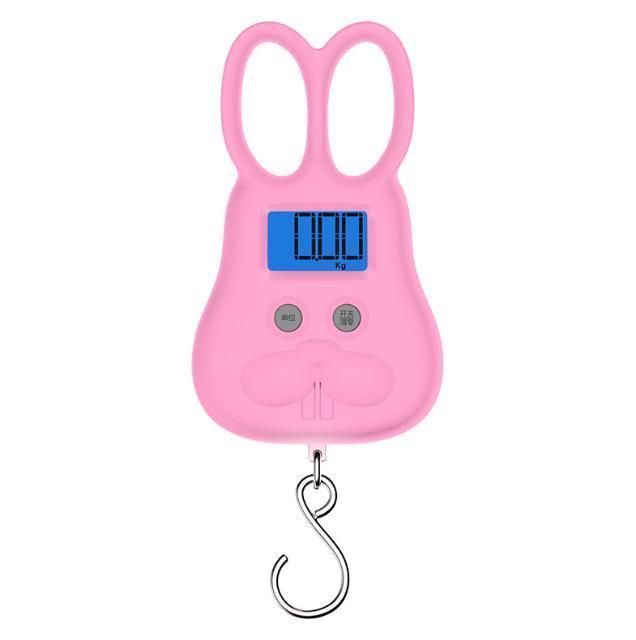 OEM 50kg Electronic Portable Hook Luggage Hand Scale Rabbit Scale