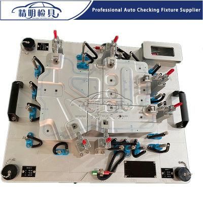 ISO9001 Fast-Delivery Customized High Accuracy Aluminium CMM Fixture /Holding Fixture of Automotive Air Conditioning Module Support