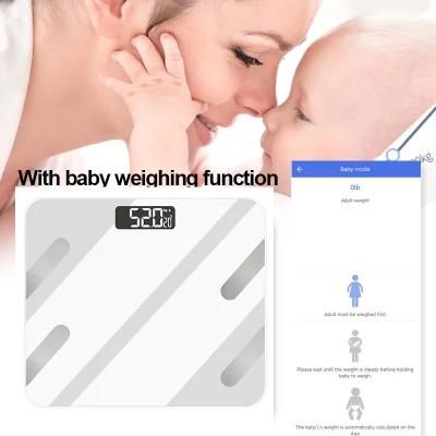 Bluetooth 7 in 1 Smart BMI Intelligent Body Fat Scale