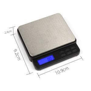 1000g LCD Blue Backlight Digital Jewelry Scale