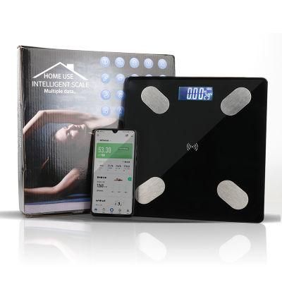 Household Electronic Digital Weight Glass Weighing Intelligent Analysis Bathroom Scale