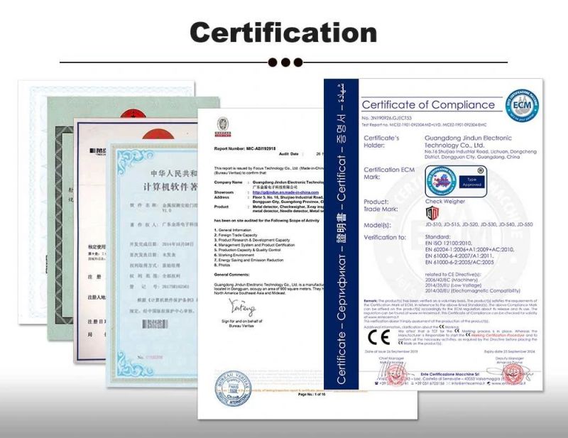 Automatic Rejection Dynamic Weight Checking Checkweigher for Capsule Food