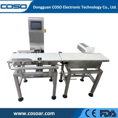 Automatic Conveyor Belt Industrial Precise Check Weigher Manufacturer for Food