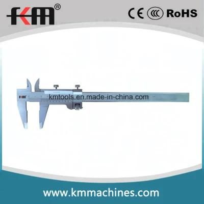 0-200mm Stainless Steel Vernier Caliper with Fine Adjustment