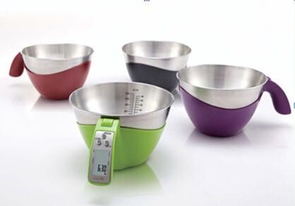 Factory Direct Price Digital Household Kitchen Scale with Bowl