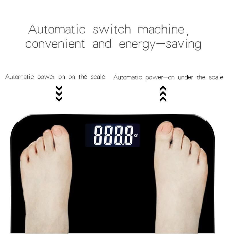 Smart Household Weight Scale USB Charging Fat Scale Electronic Scale