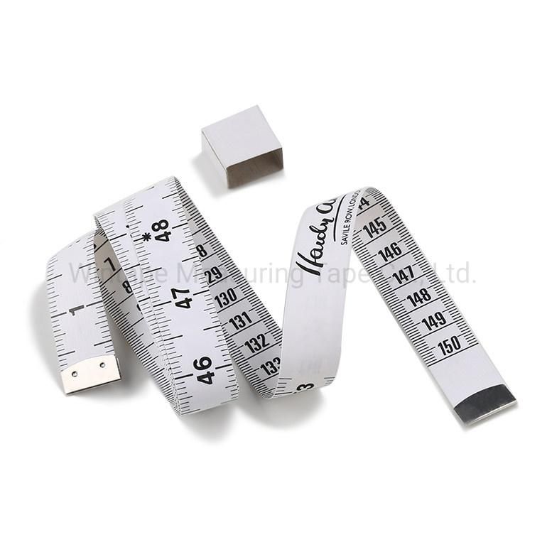150 Cm White Tailoring Measuring Tape with Your Logo