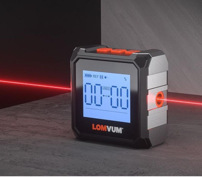 Digital Protractor Mini Magnetic Base Quality Lomvum Lgr20