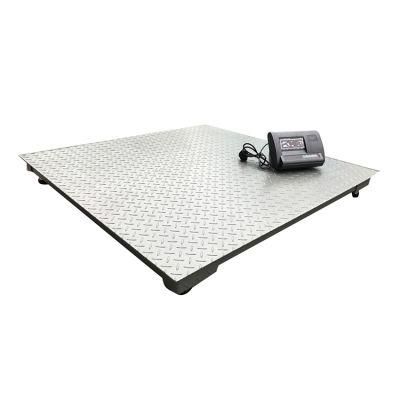 5ton Weighing Stainless Steel Pit Mounted Digital Waterproof Scales Double Deck High Quality Floor Scale