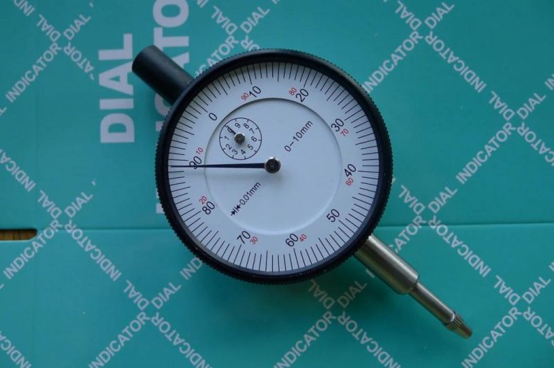 Metric Dial Indicator Dial Gauge with Test Certificate (with lugger back Steel Shall plastic box)