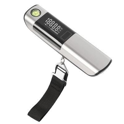 Luggage Scale with Built-in Tape Measure, with Horizontal Bubble Digital Portable Travel Suitcase Weigher (Digital)