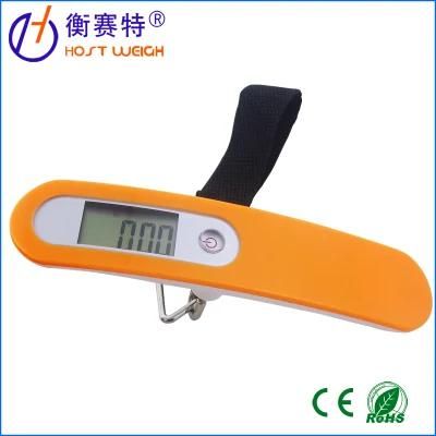 50kg 10g Digital Luggage Mini Electronic Hanging Scale with LCD