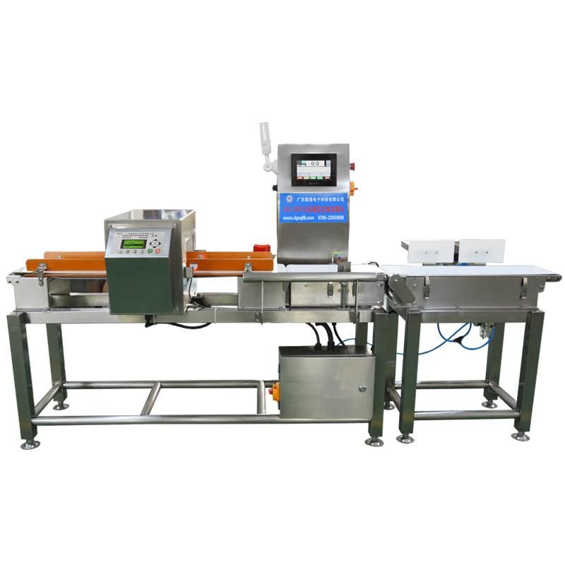 Metal Detector and Check Weigher Combined Machine