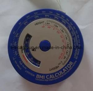 Round Shape BMI Tape Measure Gitf Tape Measure