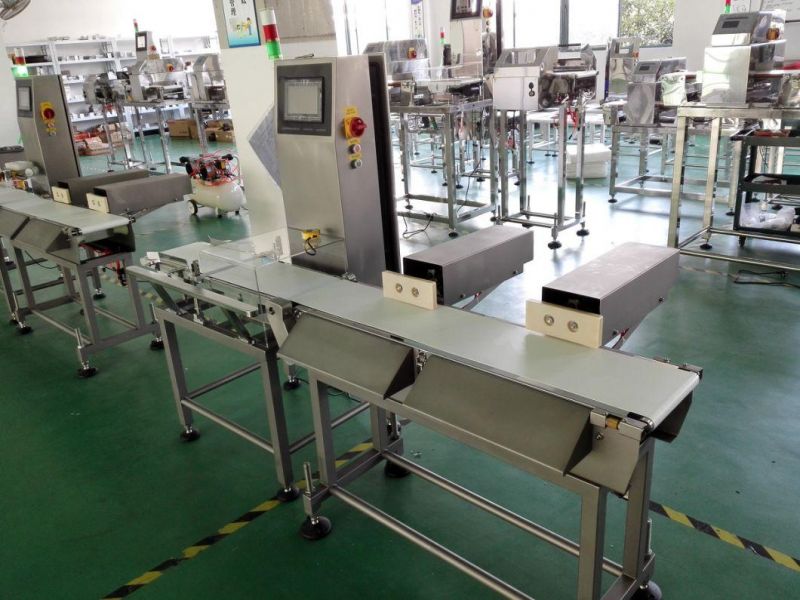 Industrial Food Weighing Scale Machine Online Check Weigher with Rejector
