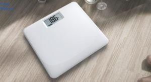 Large LCD Display Electronic Weighing Scale with Full Plastic Base