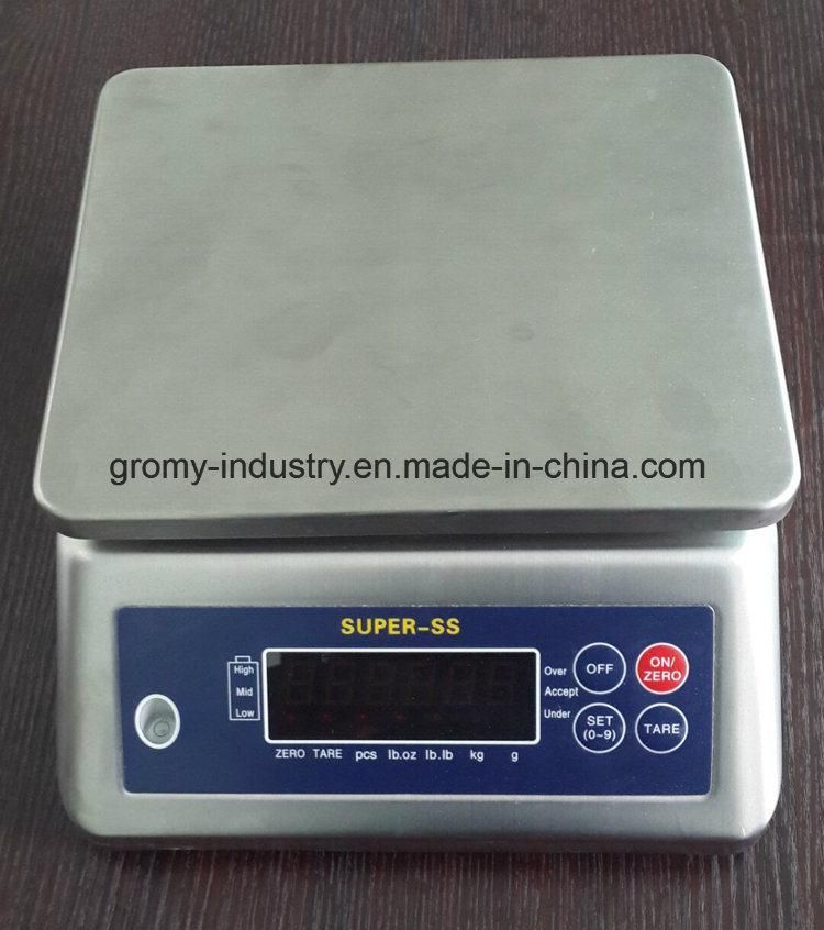 Electronic Wateproof Table Scale Super-Ss 30kg
