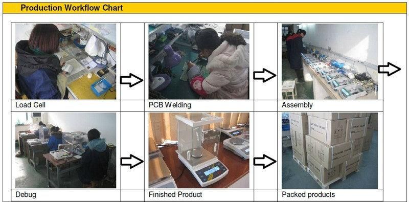 3kg 1g Bench Counting Electronic Scale with ISO CE