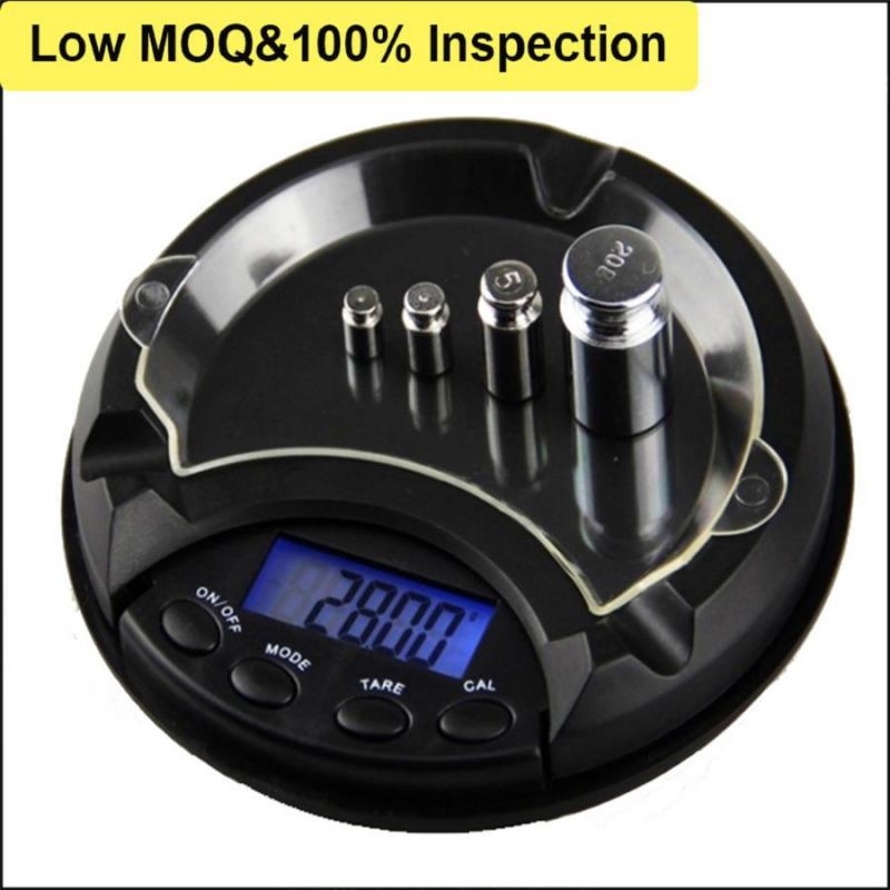 500g Food Die Cooking Weight Kitchen Scale Ashtray Pocket Scale