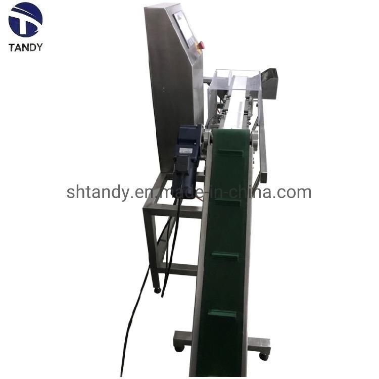 Snack Food Pouch Check Weigher Machine with Pusher